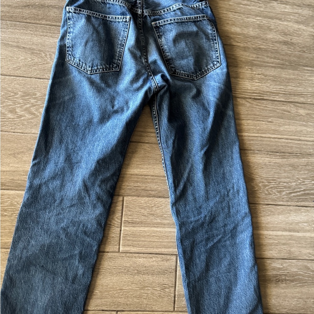 Nili Lotan Blue Flare Jeans - Picture 4 of 5